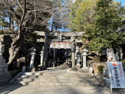 師岡熊野神社に初詣に行ってみました。