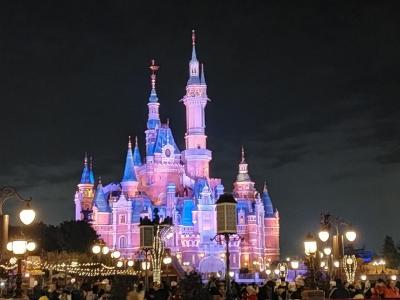 初めての上海ディズニーNo.３　夜のディズニーきらきらライトアップ　上海客莱福諾富特酒店　高級双床房に宿泊