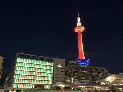 全国旅行支援で地元に泊まろう＠京都梅小路 花伝抄 ＋ 年末年始の備忘録