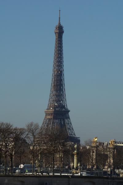 パリ4　凱旋門、シャンゼリゼ通り、コンコルド広場
