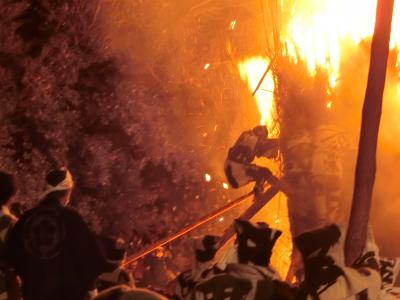 家康公立志改名開運祭　三河鳥羽の火祭り