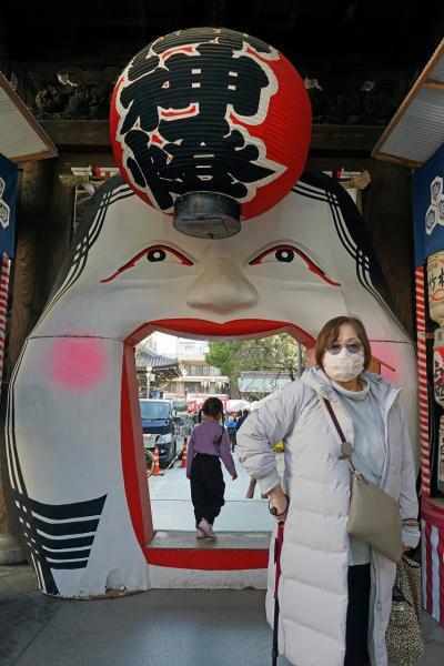 クリスマスの爆弾低気圧のリベンジ北九州の旅（10）中州の「河太郎」で生きイカを堪能して、櫛田神社の節分祭に参拝し、「一藤」のもつ鍋に大満足。