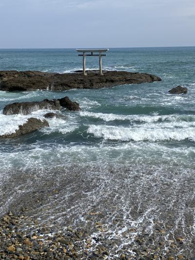 茨城旅行【３】那珂湊おさかな市場、大洗磯前神社、めんたいパーク大洗、守谷SA