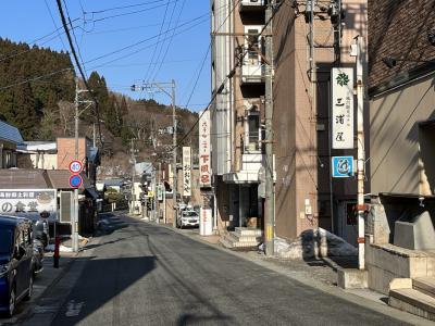 2023年2月冬の週末二泊一人旅～青森県下北半島・八戸①：『海峡の湯の町』下風呂温泉郷～