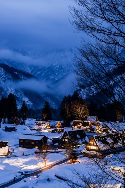 五箇山ライトアップ&原風景広がる白川郷