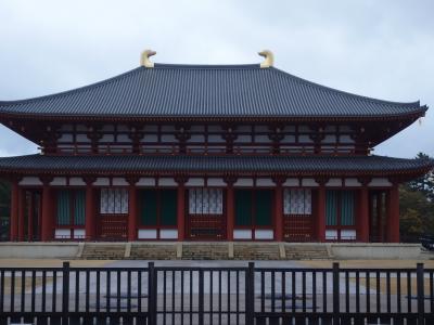 夕暮れの興福寺。