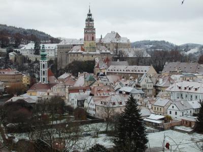 久々のヨーロッパはチェコでクリスマスマーケット巡り【１７】チェスキー・クルムロフ朝の散歩