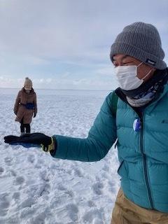 極寒の北海道、神秘体験を求めて--氷平線・流氷ミニウォーク--