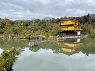 2023年2月　金閣寺と上賀茂神社・下鴨神社