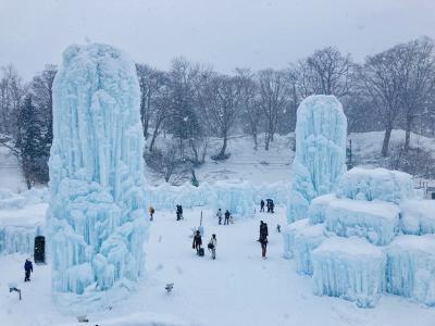 冬の北海道①　支笏湖