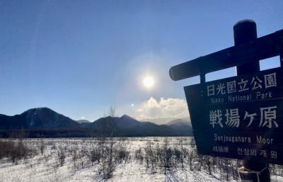 冬の奥日光を1泊2日子連れ 【戦場ヶ原、華厳の滝、中禅寺湖などの絶景、東照宮など】～湯元温泉泊～