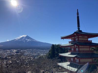 河口湖【秀峰閣湖月】でお泊り温泉忘年会