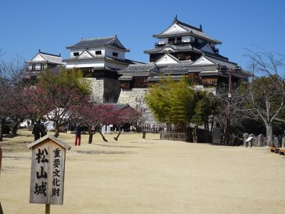 松山旅行(1) 松山城が素晴らしすぎた！ (2023年2月末)