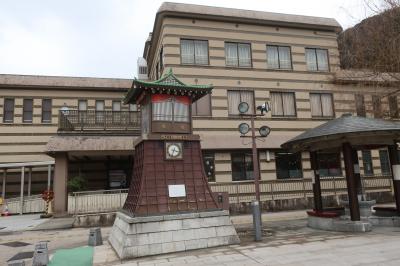 加賀温泉郷　山中温泉　カニ＆雪のたび