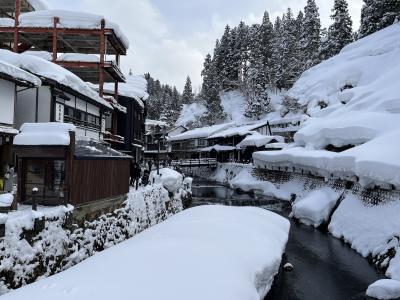 山形のたび　2023年2月（1）米沢、銀山温泉、潮見温泉