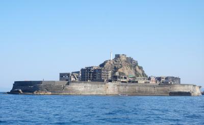 3世代4人長崎旅②軍艦島・ペンギン水族館・諏訪神社・松森天満宮・長崎駅