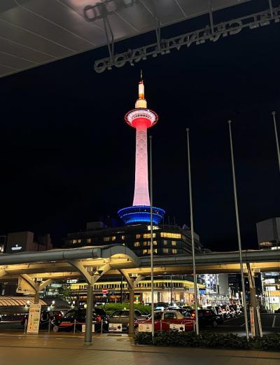 京都旅　大徳寺　聚光院の特別拝観　あぶり餅　ホテル　夜の京都駅