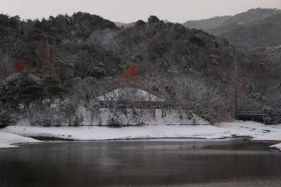 泉州地方の雪景色