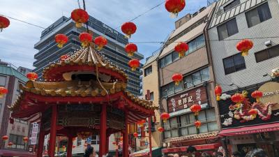 南京町で食べ食べ食べー