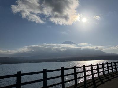 日帰りで道の駅どうしに寄って、忍野八海、山中湖をまわってきました。