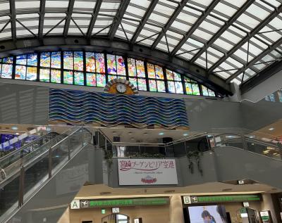 雨の宮崎で、駅弁買う＼(^o^)／