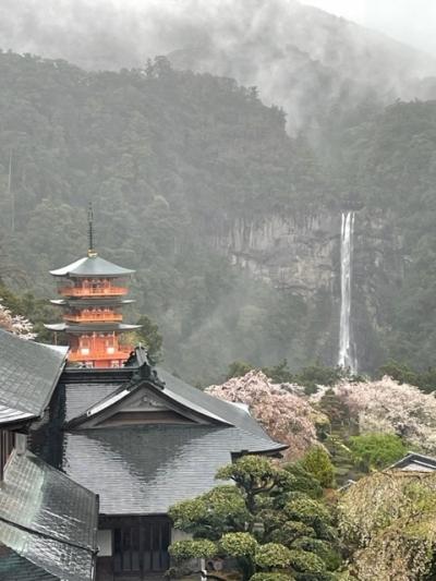 那智大社、青岸渡寺にお参りします