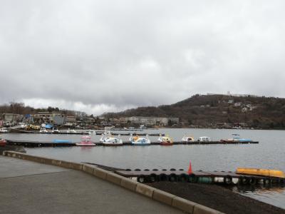 生憎の雨の山中湖へ。①山中湖周辺をプラプラ。。。