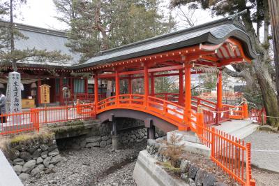 愛犬と一緒の信州冬旅♪　Vol.86　上田市：生島足島神社♪