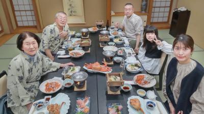 佐渡です―長男ファミリーと、佐渡金山、宿根木、トキの森公園、佐渡伝説歴史館、真野御陵、加茂湖カフェー