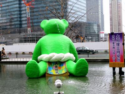 関西旅行・・３日目の大阪は曇りのち雨(-_-;)