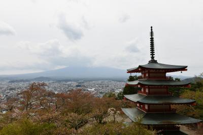 山中湖、北口本宮冨士浅間神社、新倉山浅間公園