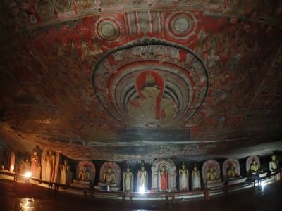 【スリランカ】世界遺産 ダンブッラの石窟寺院（黄金寺院）