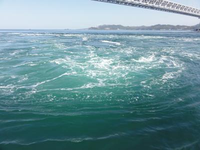 早春の淡路島と鳴門の渦潮