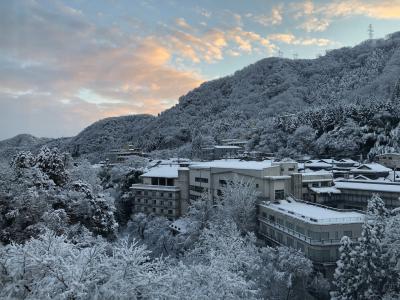 さいころ切符で大雪の加賀温泉へ　２日目