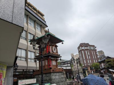 道後温泉観光と松山空港グルメ