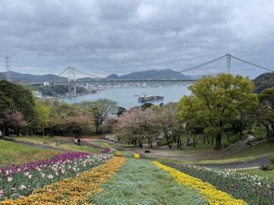 雨の下関 - 1（ANA245便 羽田～福岡）