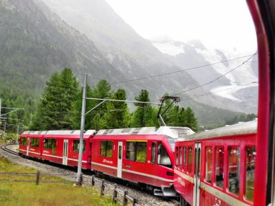 2022年スイス(アヴェルス谷とエンガディン)旅行17-18日目 2022年8月18-19日(木-金)雨で停滞、アルプ・グリュムまで乗り鉄