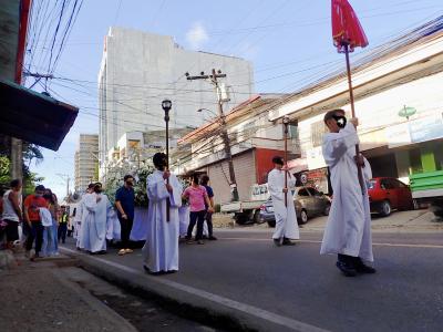 タイさんのフィリピンの旅76日目(2023/4/7) セブ島、復活祭の教会、