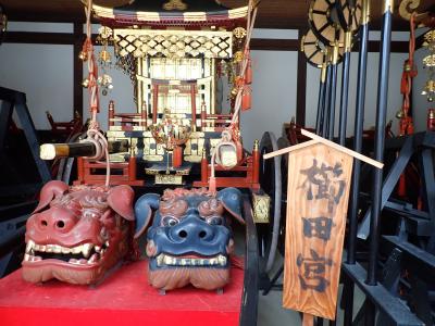 23年九州ツーリング　9日目　櫛田神社から博多町家ふるさと館へ行きました。