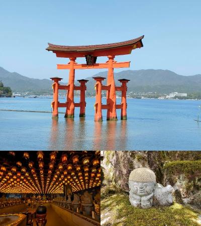 初めての広島へ！!　世界遺産の厳島神社・宮島水族館・インスタ映えの大聖院・広島城・原爆ドーム編３－２