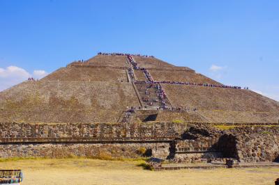 2020正月 中米3ヶ国遺跡巡りの旅(3)世界遺産テオティワカン遺跡 英西混載ツアー
