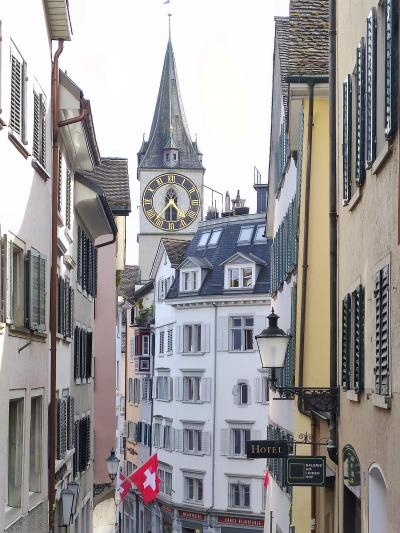 1日目 スイス チューリッヒ街歩き、SBBアプリはとっても便利