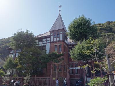 北野異人館街を散策。異人さんに連れられ～て，行っちゃたぁ，とはなりませんでした。