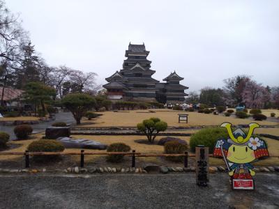 JRどこかにビューン！で長野が当たったので蕎麦とお寺とお城巡り～2日目雨の松本城へ