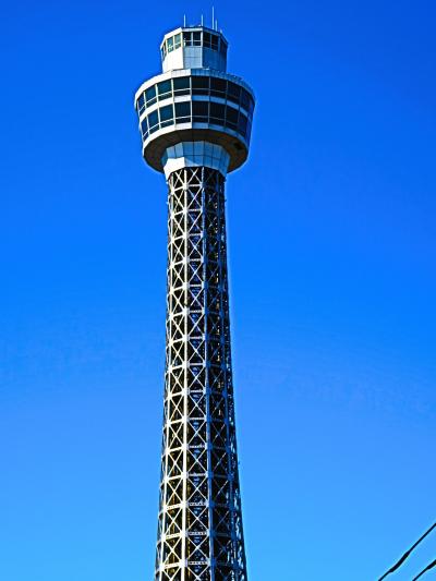 横浜-1　横浜マリンタワー　港のSymbol：1961年開館　☆2022年9月-Renewalオープン