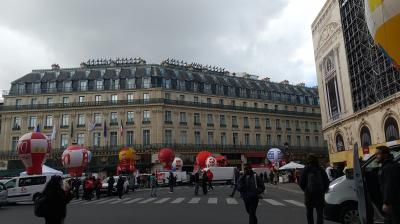 フランス　パリ旅情　アパルトマン～ホテル～デモ