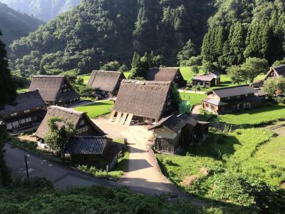 2018年7月のとても暑い日　五箇山と高山を訪れました