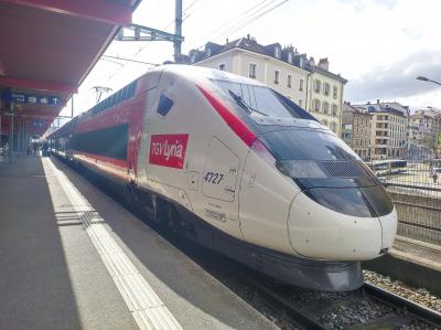 6日目中編 スイス ジュネーブ街歩きをしてTGVでパリへ、TGVの予約はSNCFアプリで