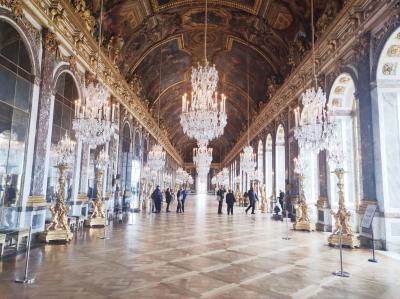7日目前編 フランス 雨の中ベルサイユ宮殿へ、そしてパリの街歩き