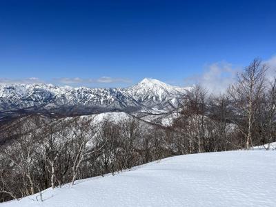 冬の飯縄山登山（電車・バス利用）